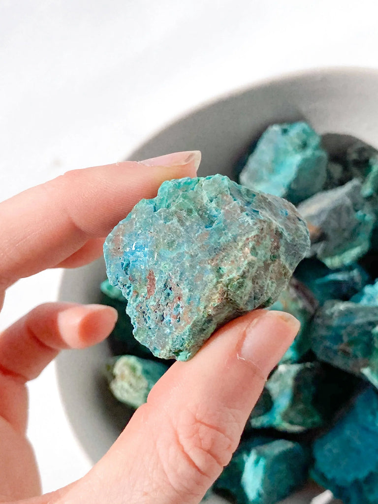 Chrysocolla Rough | Extra Small - Unearthed Crystals