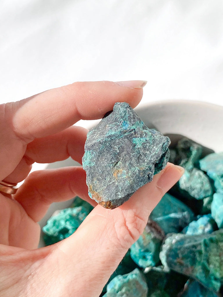 Chrysocolla Rough | Extra Small - Unearthed Crystals