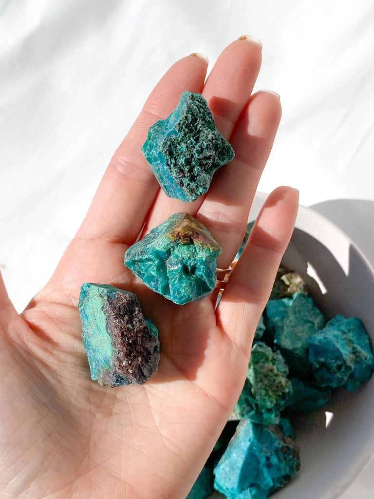 Chrysocolla Rough | Extra Small - Unearthed Crystals