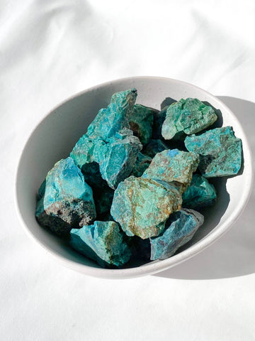 Chrysocolla Rough | Small - Unearthed Crystals