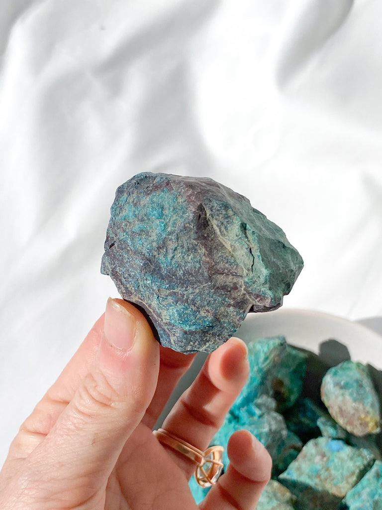 Chrysocolla Rough | Small - Unearthed Crystals
