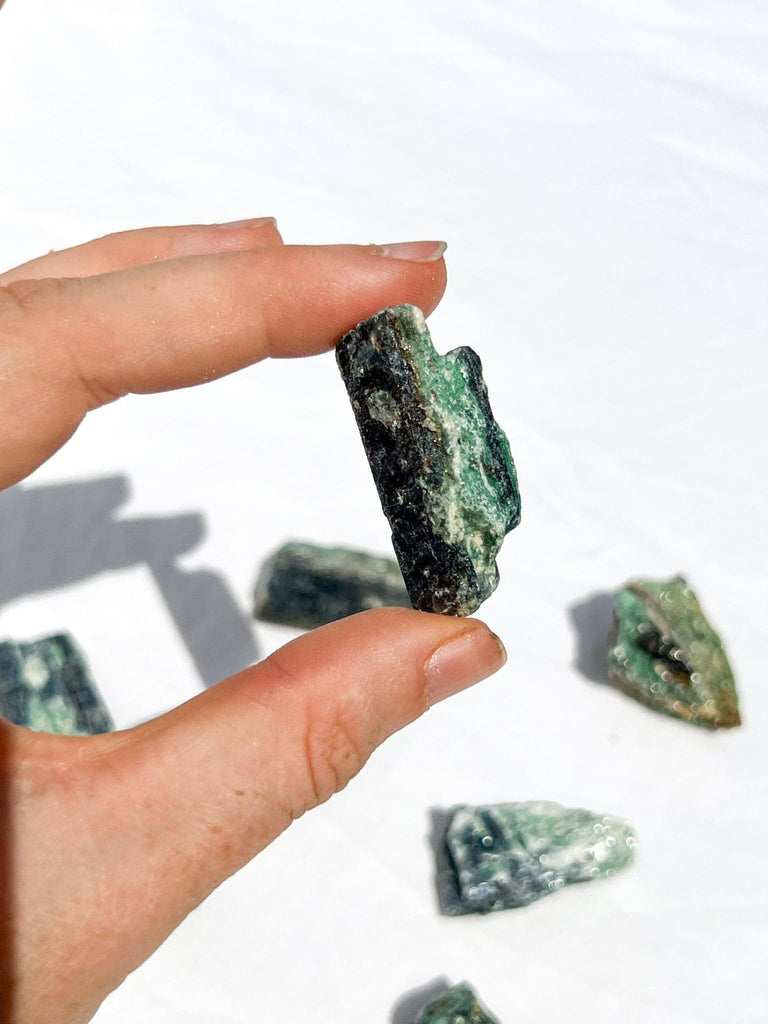 Kyanite + Green Fuchsite Rough Specimen | Small - Unearthed Crystals
