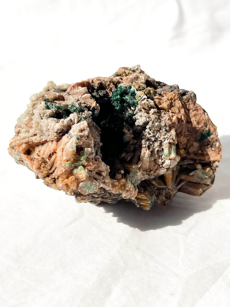 Malachite with Pyromorphite Specimen - Unearthed Crystals