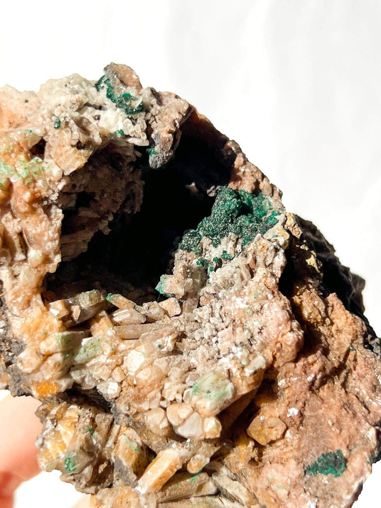 Malachite with Pyromorphite Specimen - Unearthed Crystals