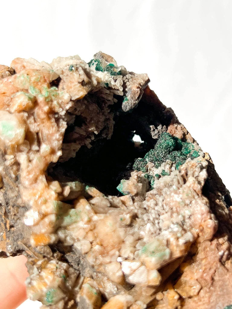 Malachite with Pyromorphite Specimen - Unearthed Crystals