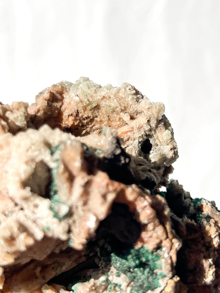 Malachite with Pyromorphite Specimen - Unearthed Crystals