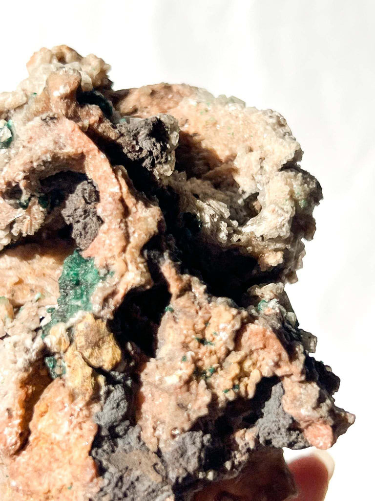Malachite with Pyromorphite Specimen - Unearthed Crystals