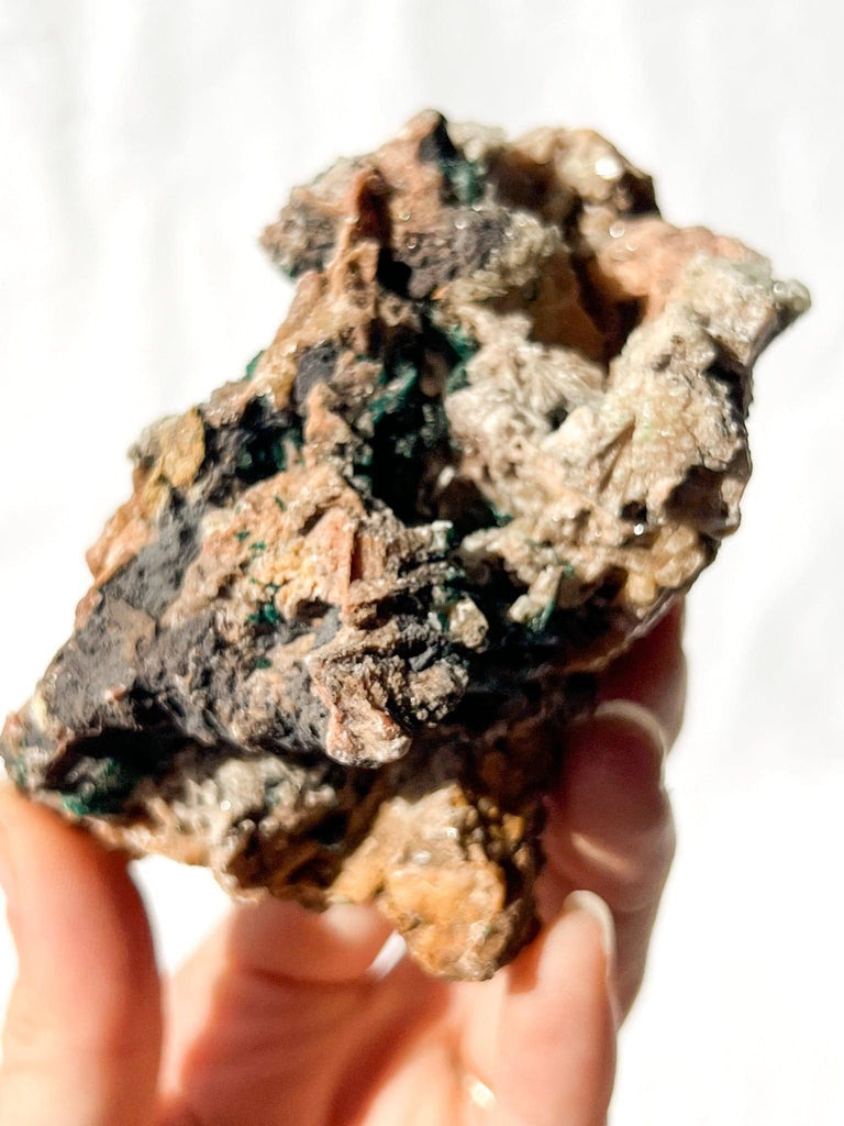 Malachite with Pyromorphite Specimen - Unearthed Crystals