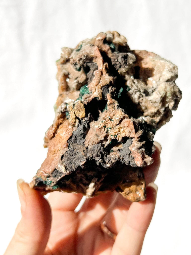 Malachite with Pyromorphite Specimen - Unearthed Crystals