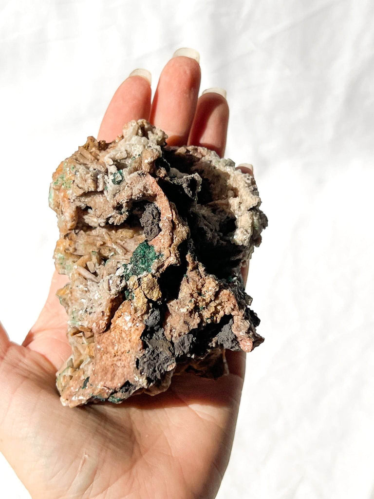 Malachite with Pyromorphite Specimen - Unearthed Crystals