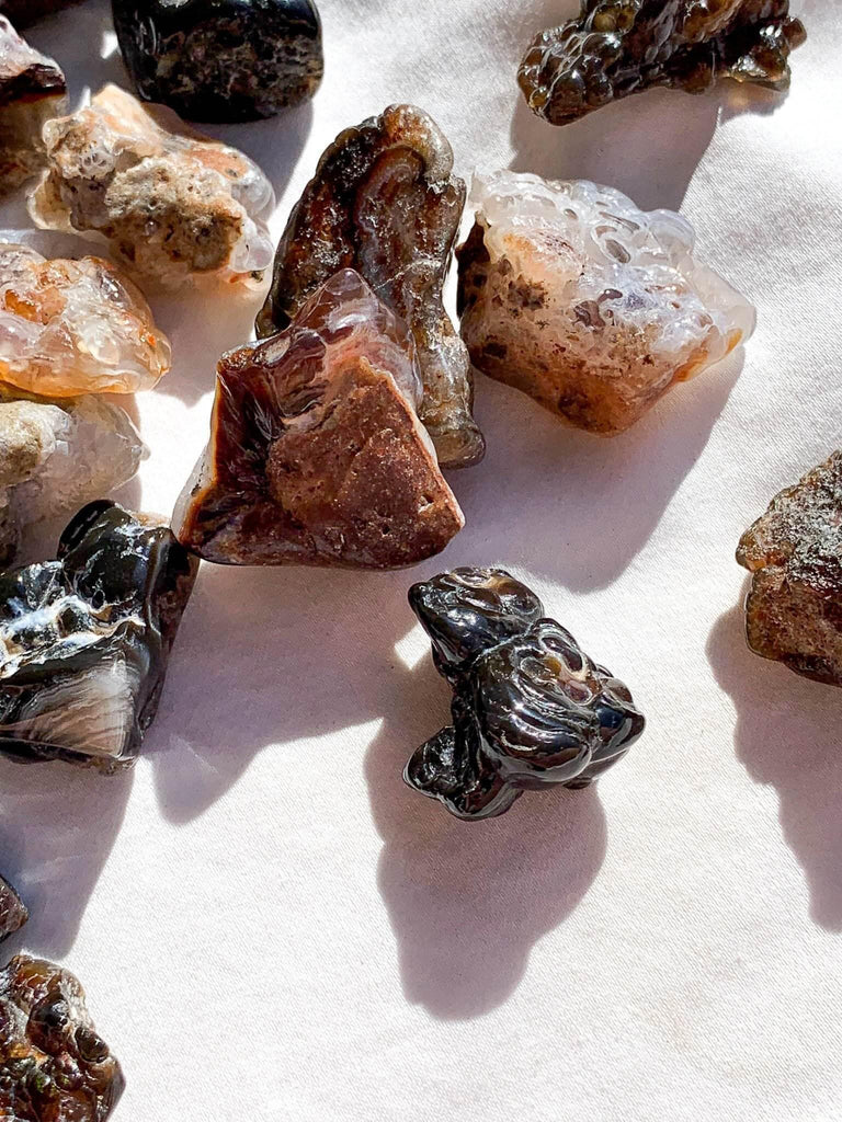 Fire Agate Tumbles | Small - Unearthed Crystals