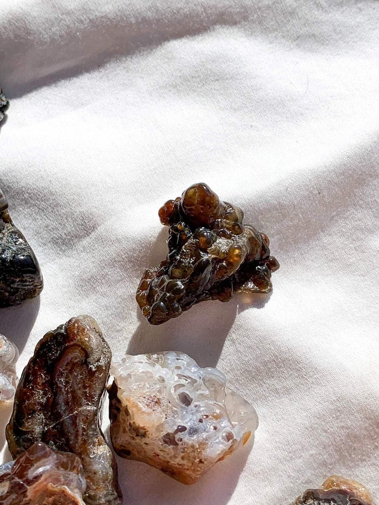 Fire Agate Tumbles | Small - Unearthed Crystals
