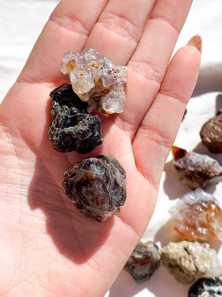 Fire Agate Tumbles | Small - Unearthed Crystals