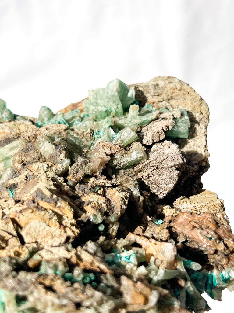 Malachite with Pyromorphite Specimen - Unearthed Crystals