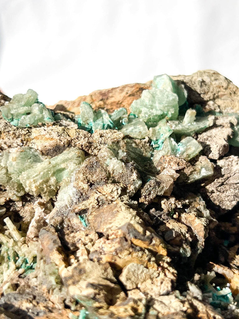 Malachite with Pyromorphite Specimen - Unearthed Crystals