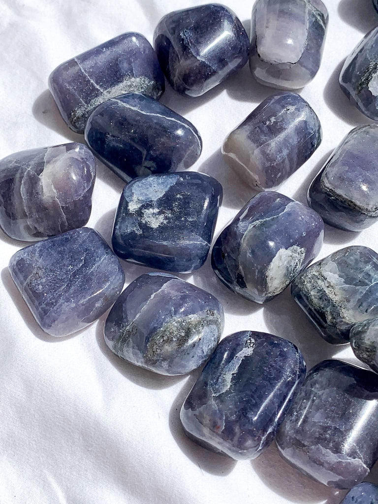 Iolite Tumbles | Medium - Unearthed Crystals