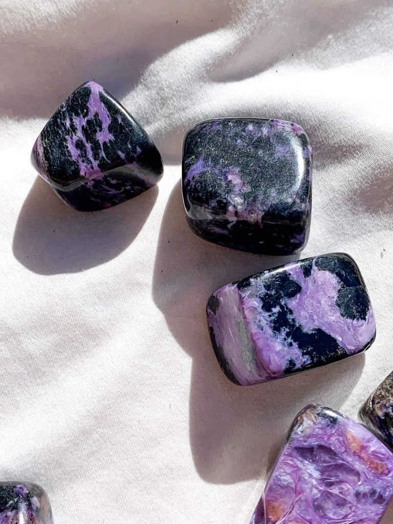 Charoite Tumbles | Medium - Unearthed Crystals