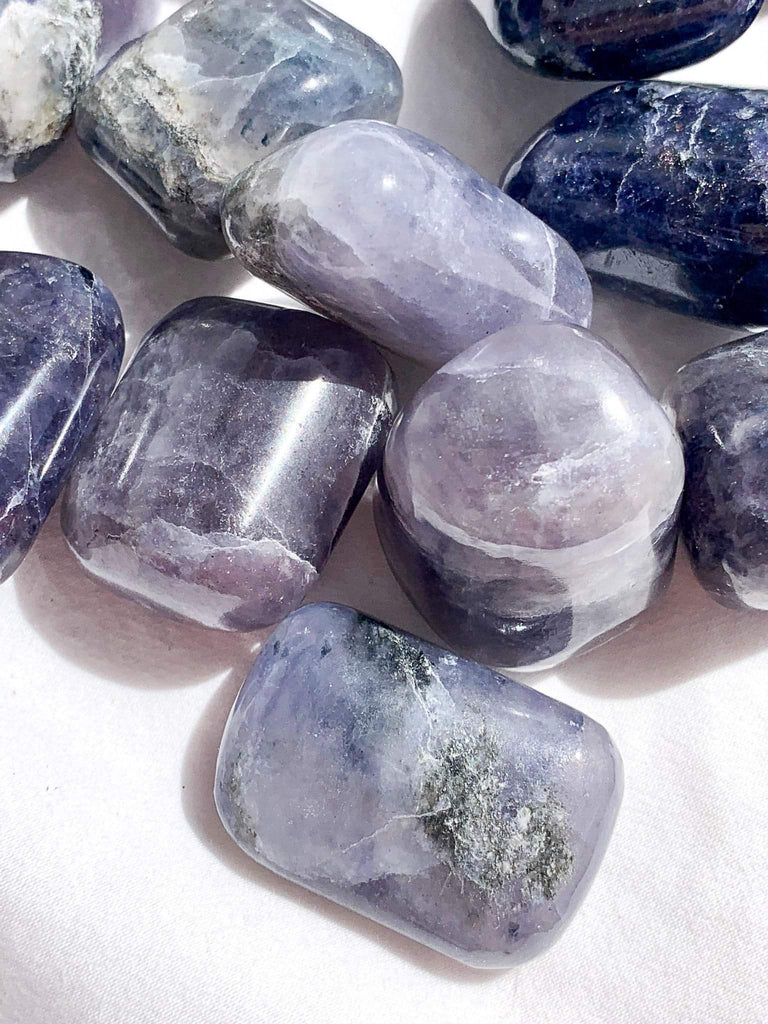 Iolite Tumbles | Medium - Unearthed Crystals
