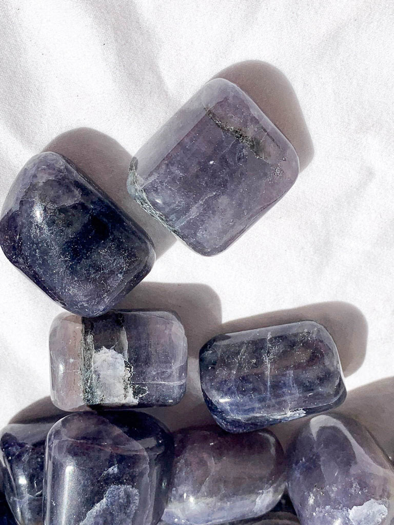Iolite Tumbles | Large - Unearthed Crystals