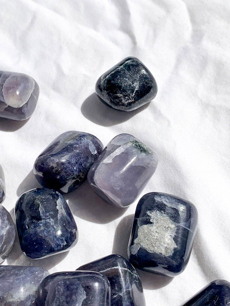 Iolite Tumbles | Large - Unearthed Crystals