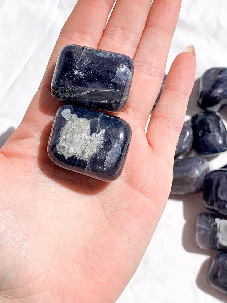 Iolite Tumbles | Large - Unearthed Crystals