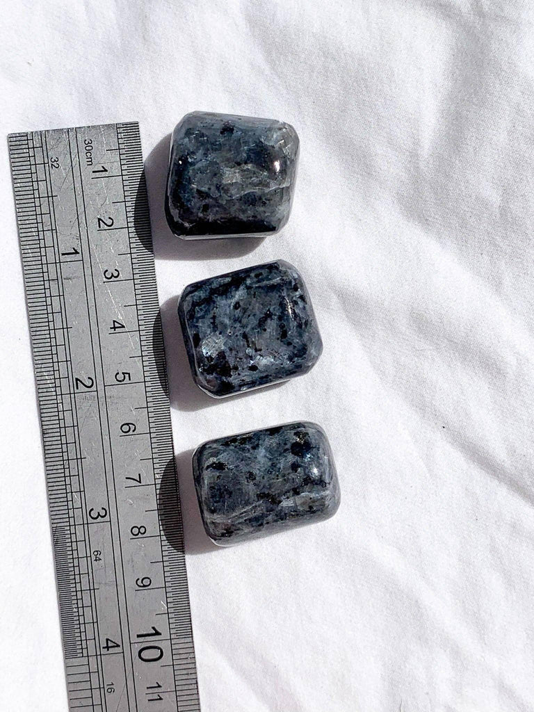 Larvikite Tumbles | Medium - Unearthed Crystals