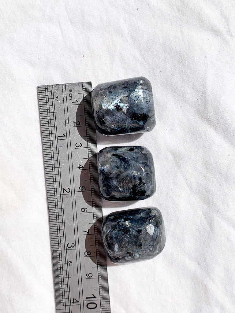 Larvikite Tumbles | Large - Unearthed Crystals