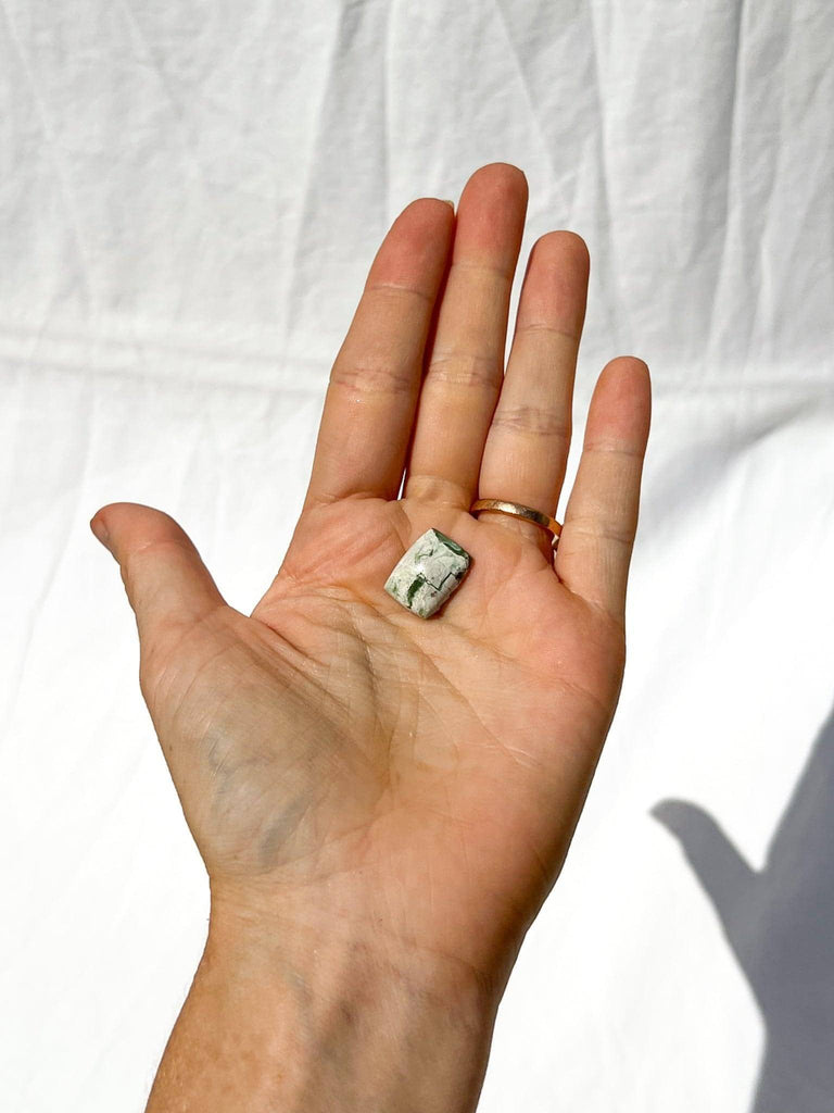 Variscite Cabochon | Rectangle Cut - Unearthed Crystals