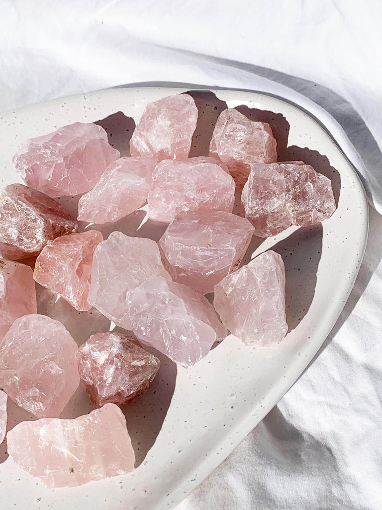 Rose Quartz Rough | Small - Unearthed Crystals