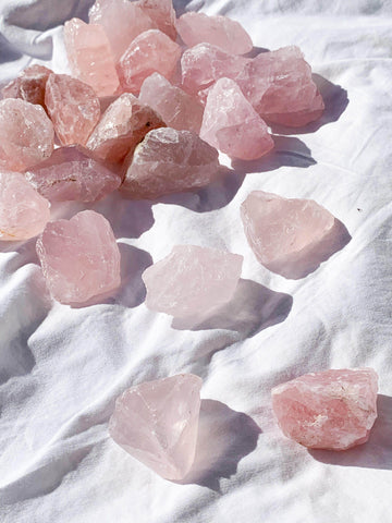 Rose Quartz Rough | Small - Unearthed Crystals