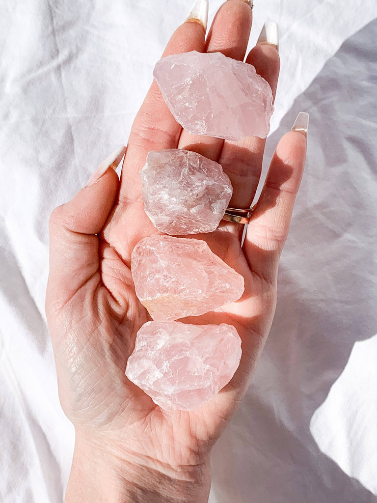 Rose Quartz Rough | Small - Unearthed Crystals