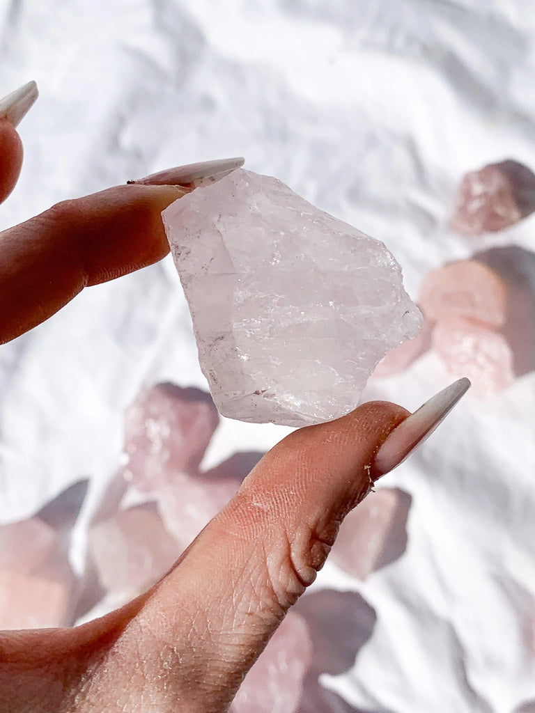 Rose Quartz Rough | Small - Unearthed Crystals