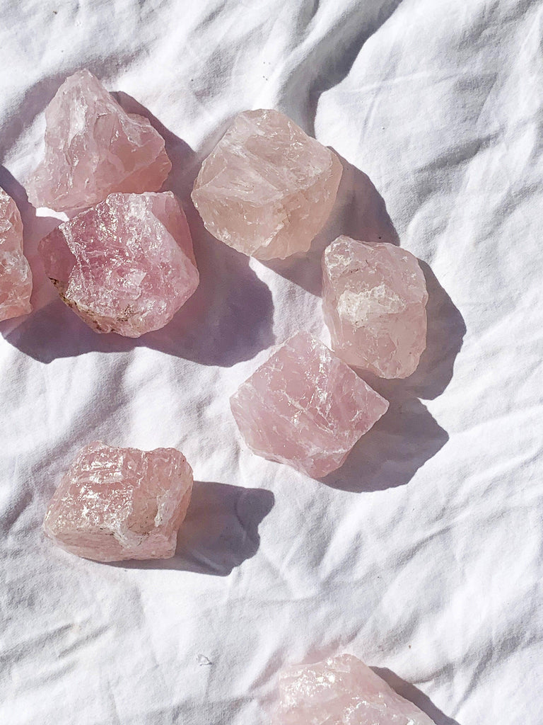 Rose Quartz Rough | Medium - Unearthed Crystals