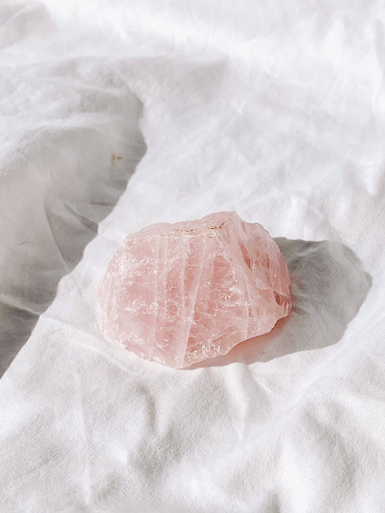 Rose Quartz Rough | Large - Unearthed Crystals