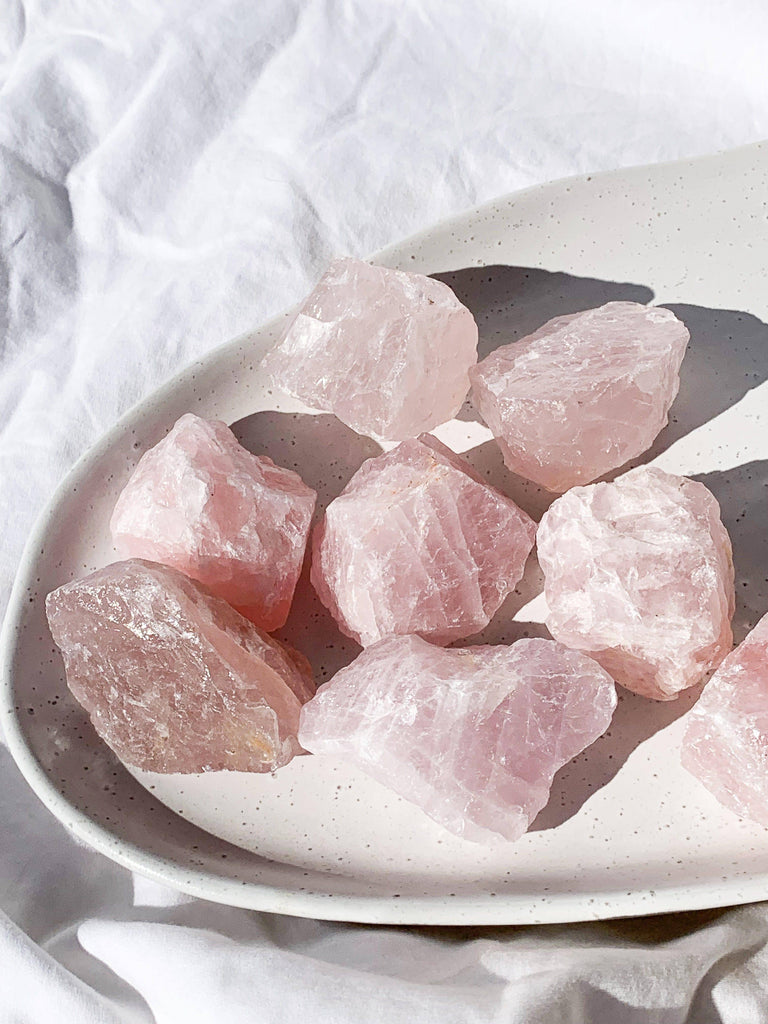 Rose Quartz Rough | Large - Unearthed Crystals
