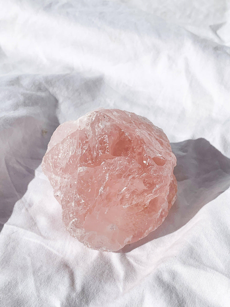 Rose Quartz Rough | XXL - Unearthed Crystals