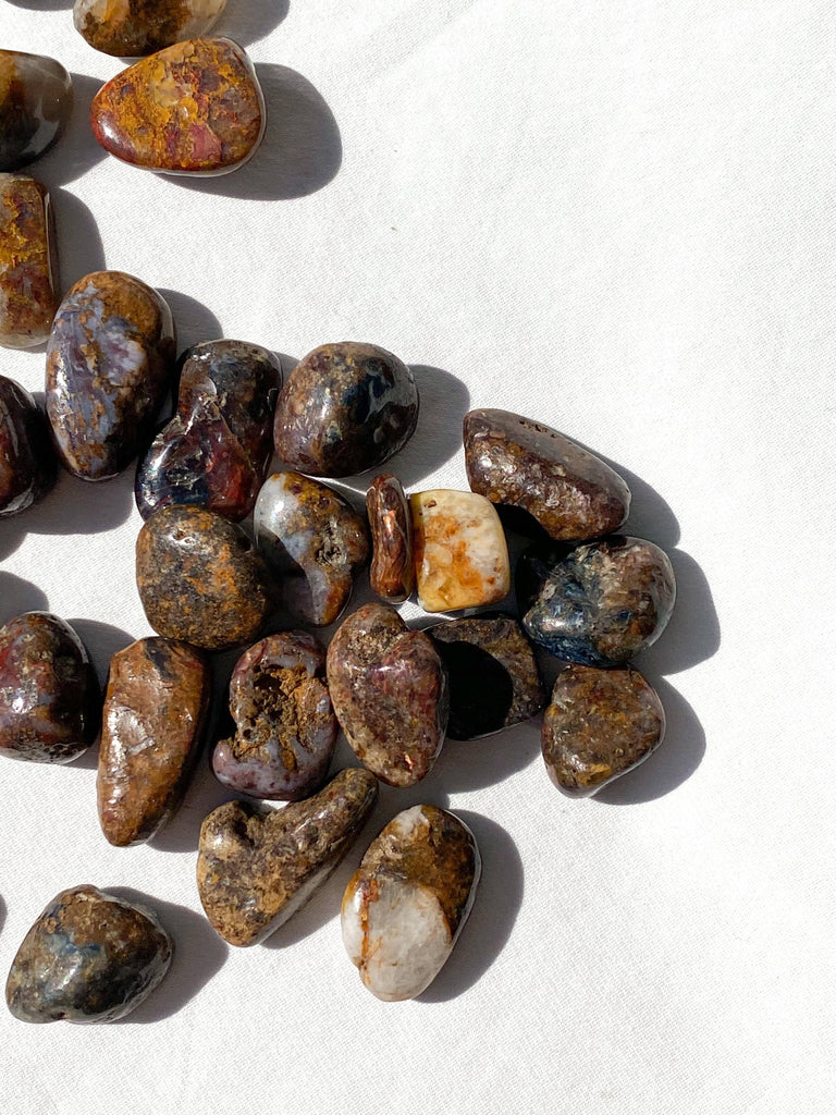 Pietersite Tumbles | Mini - Unearthed Crystals