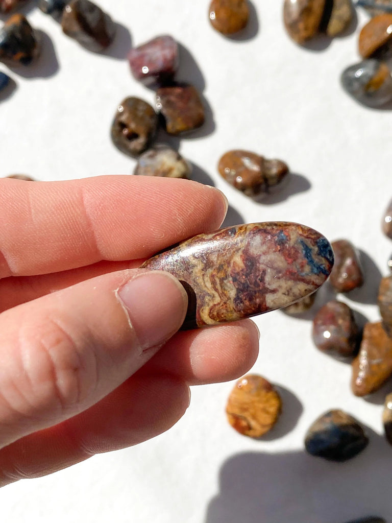 Pietersite Tumbles | Mini - Unearthed Crystals