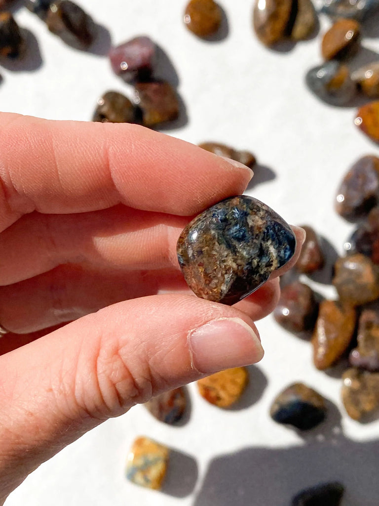 Pietersite Tumbles | Mini - Unearthed Crystals