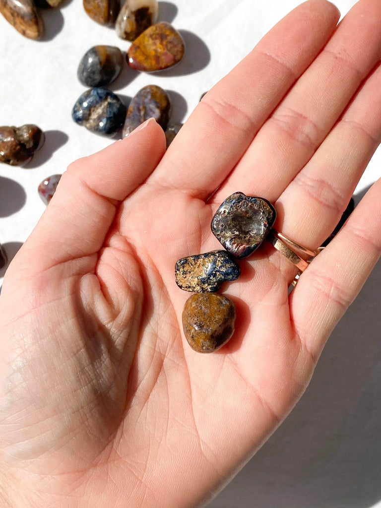 Pietersite Tumbles | Mini - Unearthed Crystals
