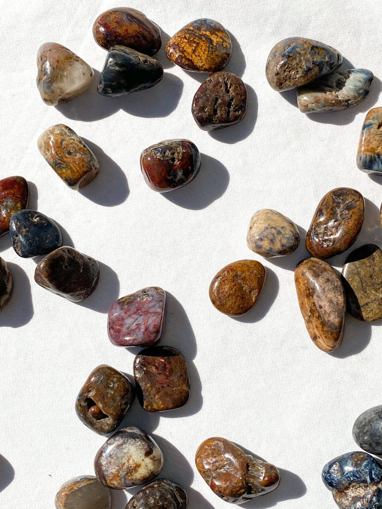 Pietersite Tumbles | Mini - Unearthed Crystals