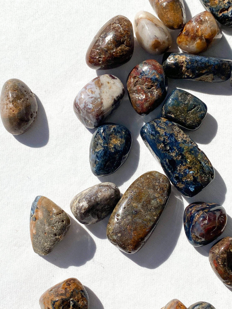 Pietersite Tumbles | Small - Unearthed Crystals