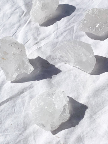 Clear Quartz Rough | Medium - Unearthed Crystals
