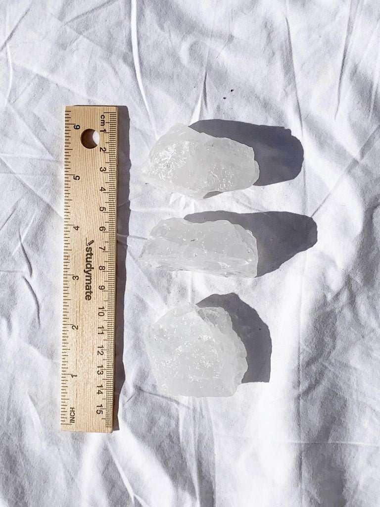 Clear Quartz Rough | Medium - Unearthed Crystals