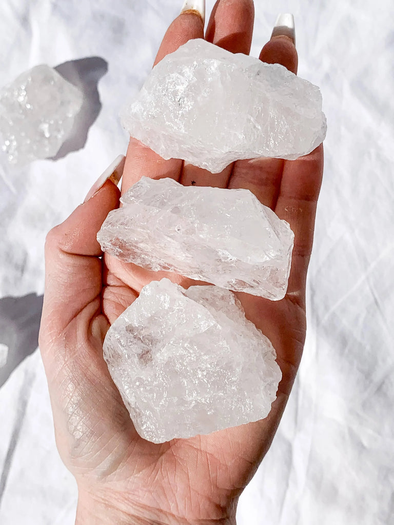Clear Quartz Rough | Medium - Unearthed Crystals