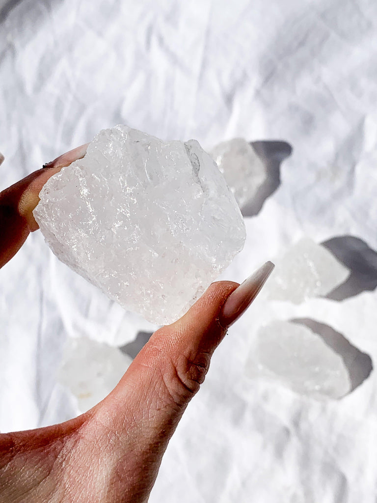 Clear Quartz Rough | Medium - Unearthed Crystals