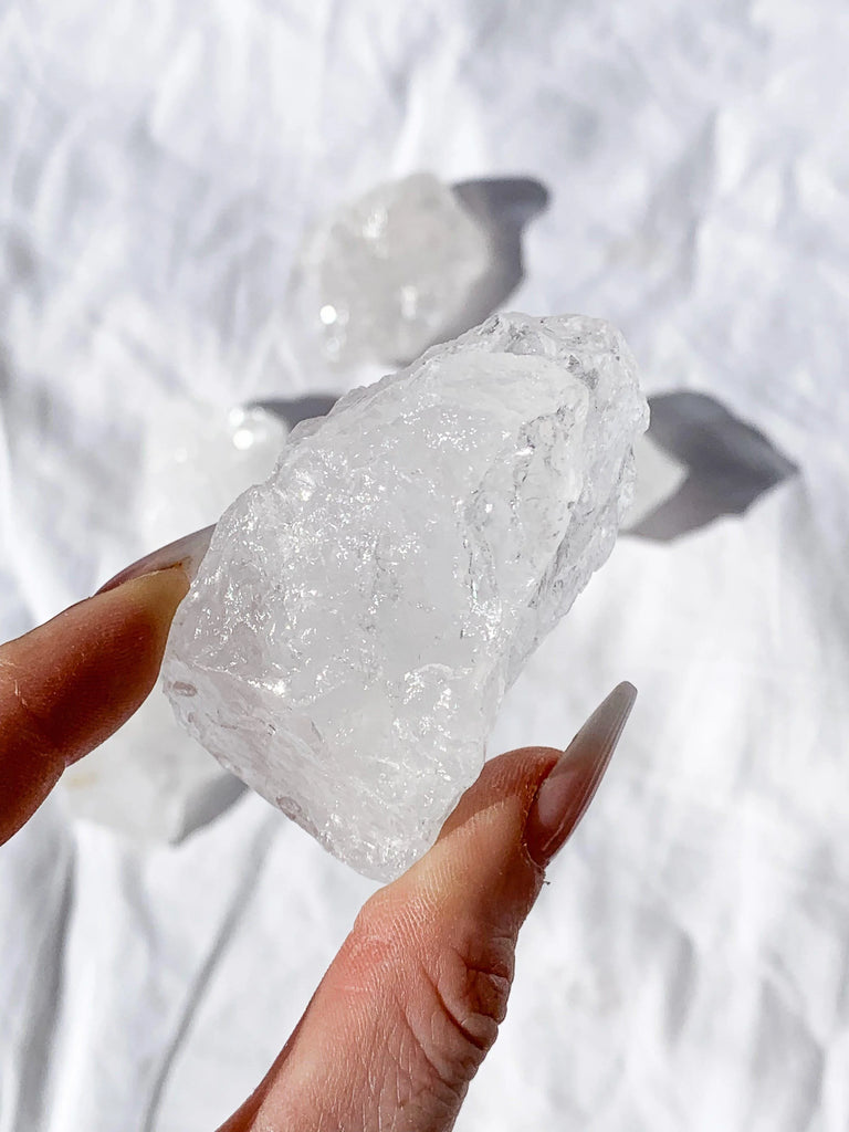 Clear Quartz Rough | Medium - Unearthed Crystals