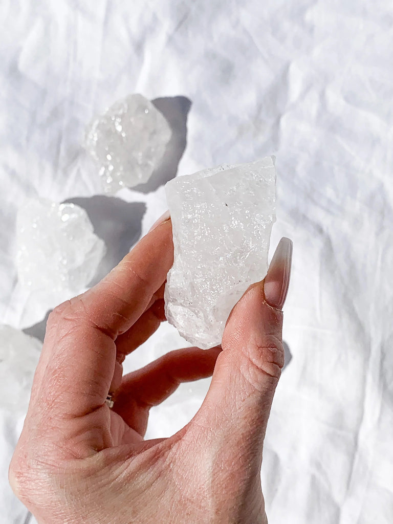 Clear Quartz Rough | Medium - Unearthed Crystals