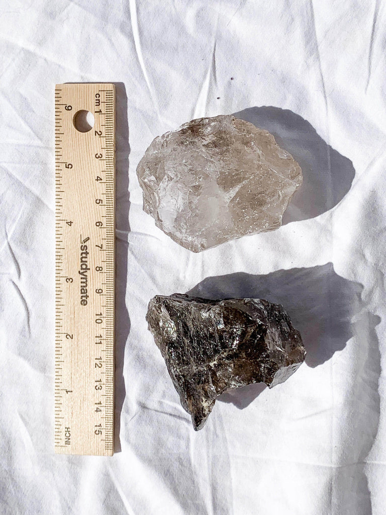 Smokey Quartz Rough | Large - Unearthed Crystals