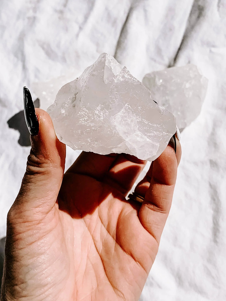 Clear Quartz Rough | Large - Unearthed Crystals